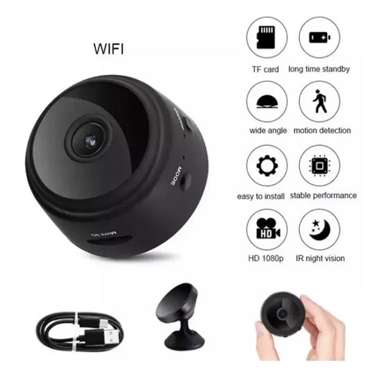 A9 Mini Wi-Fi Camera 1080p HD Nigh Vision