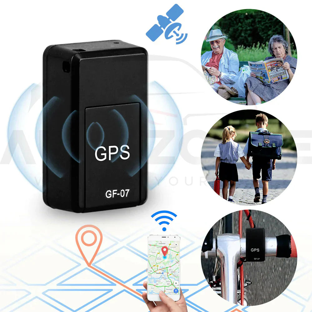 GPS Tracker GF-07 | Mini Magnetic Real-Time Locator Device