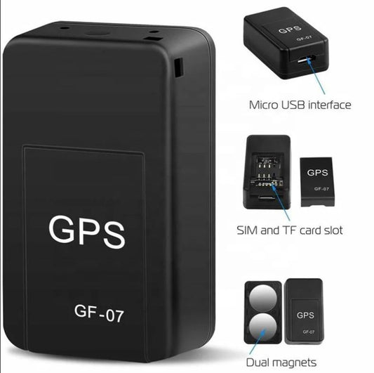 GPS Tracker GF-07 | Mini Magnetic Real-Time Locator Device